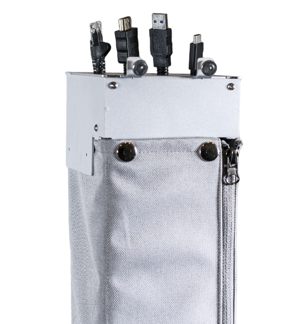 PULL-OUT cable system for panel UNI